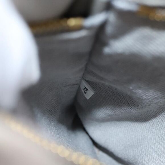 Prada Canapa Grey Canvas Handbag (Pre-Owned) - Picture 6 of 16